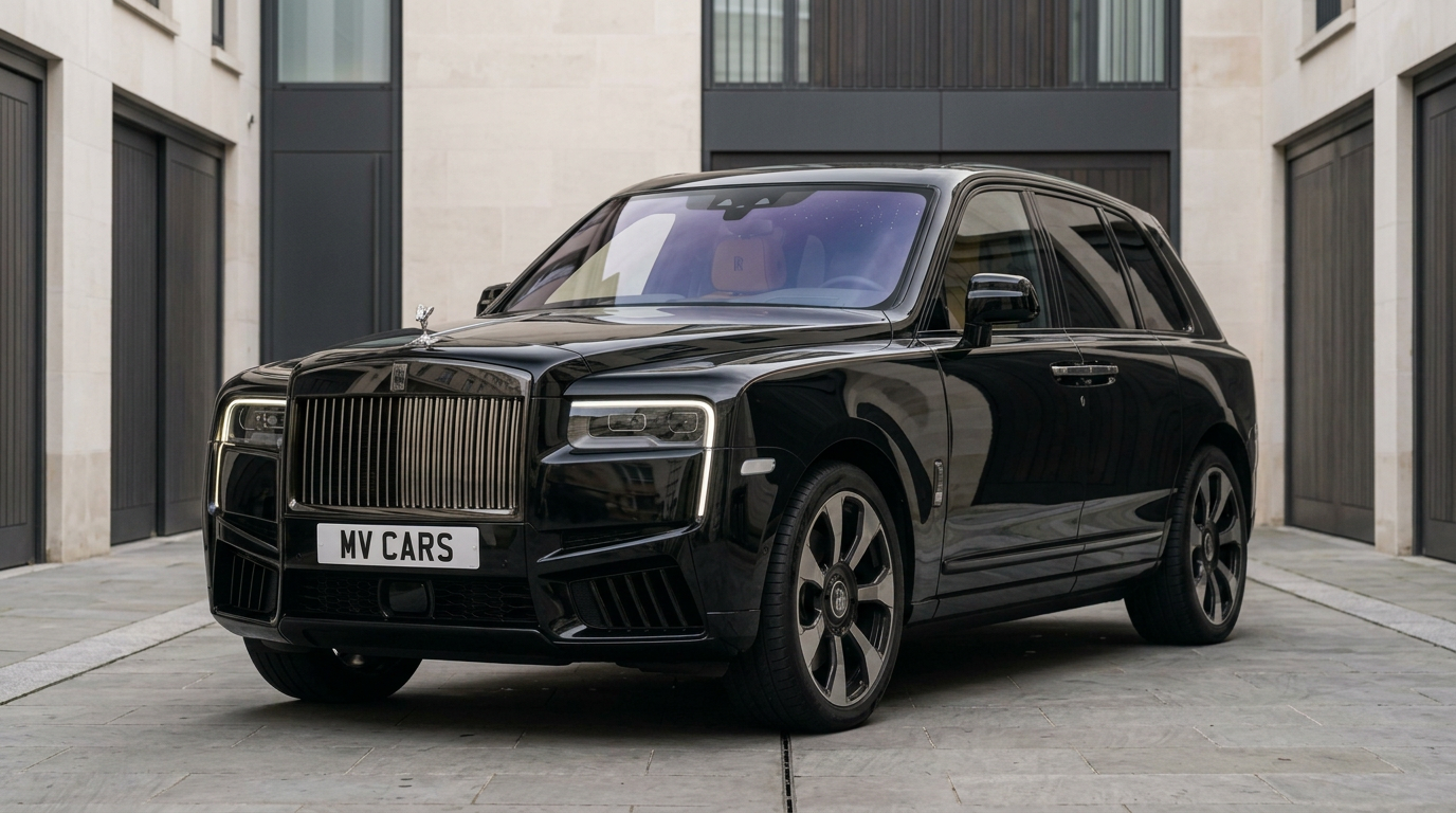 Rolls-Royce Cullinan Series II in Diamond Black