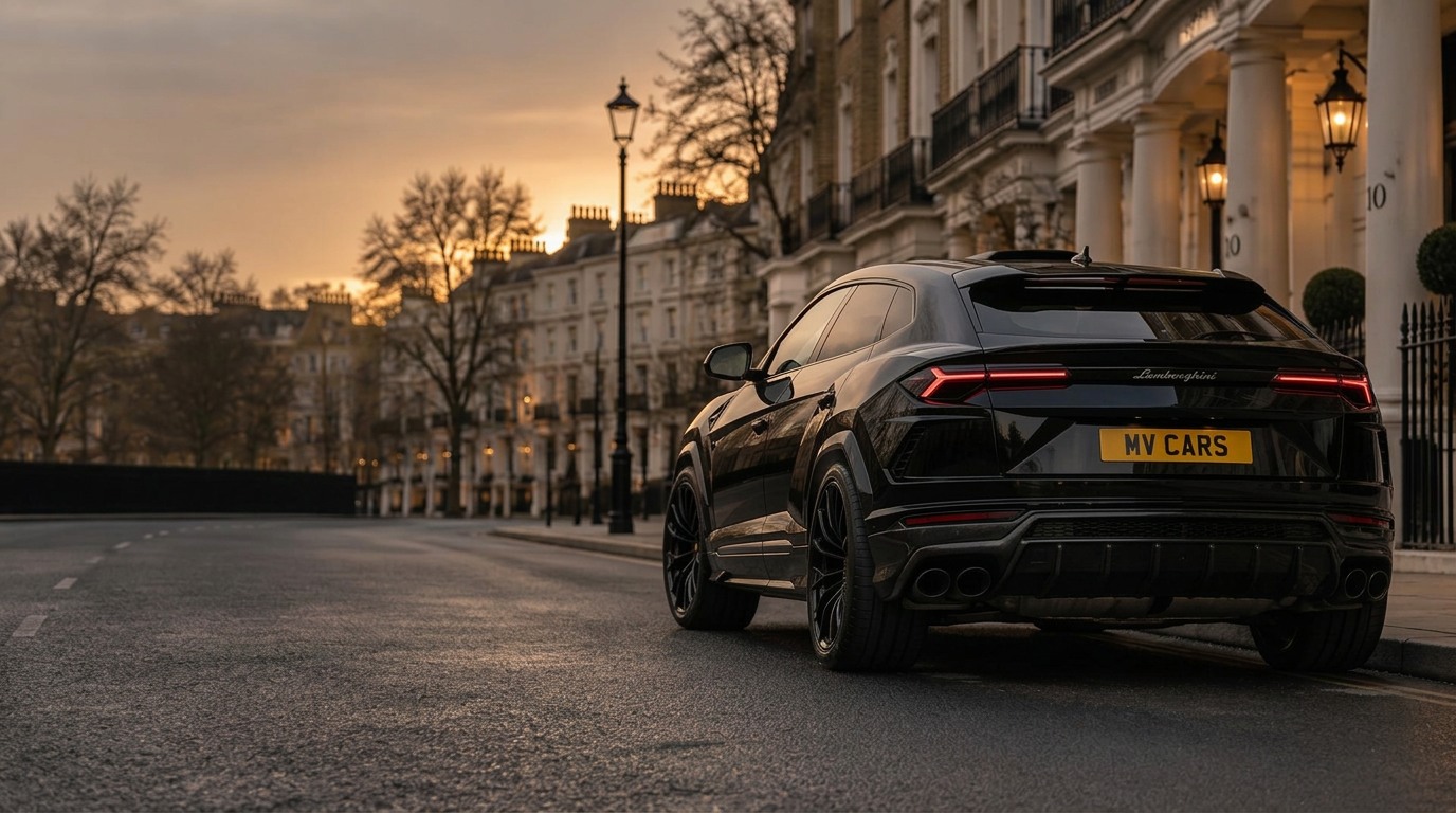 Lamborghini Urus in Nero Noctis — view 2 of 2