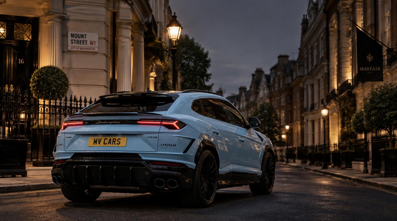 Lamborghini Urus Performante in Baby Blue — view 2 of 2