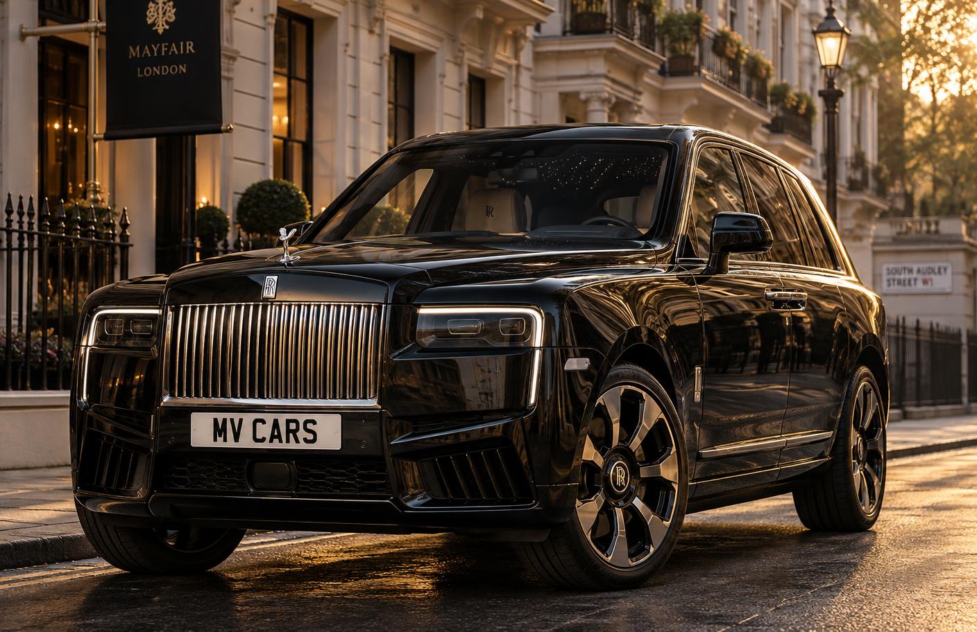 Rolls-Royce Cullinan Series II in Diamond Black