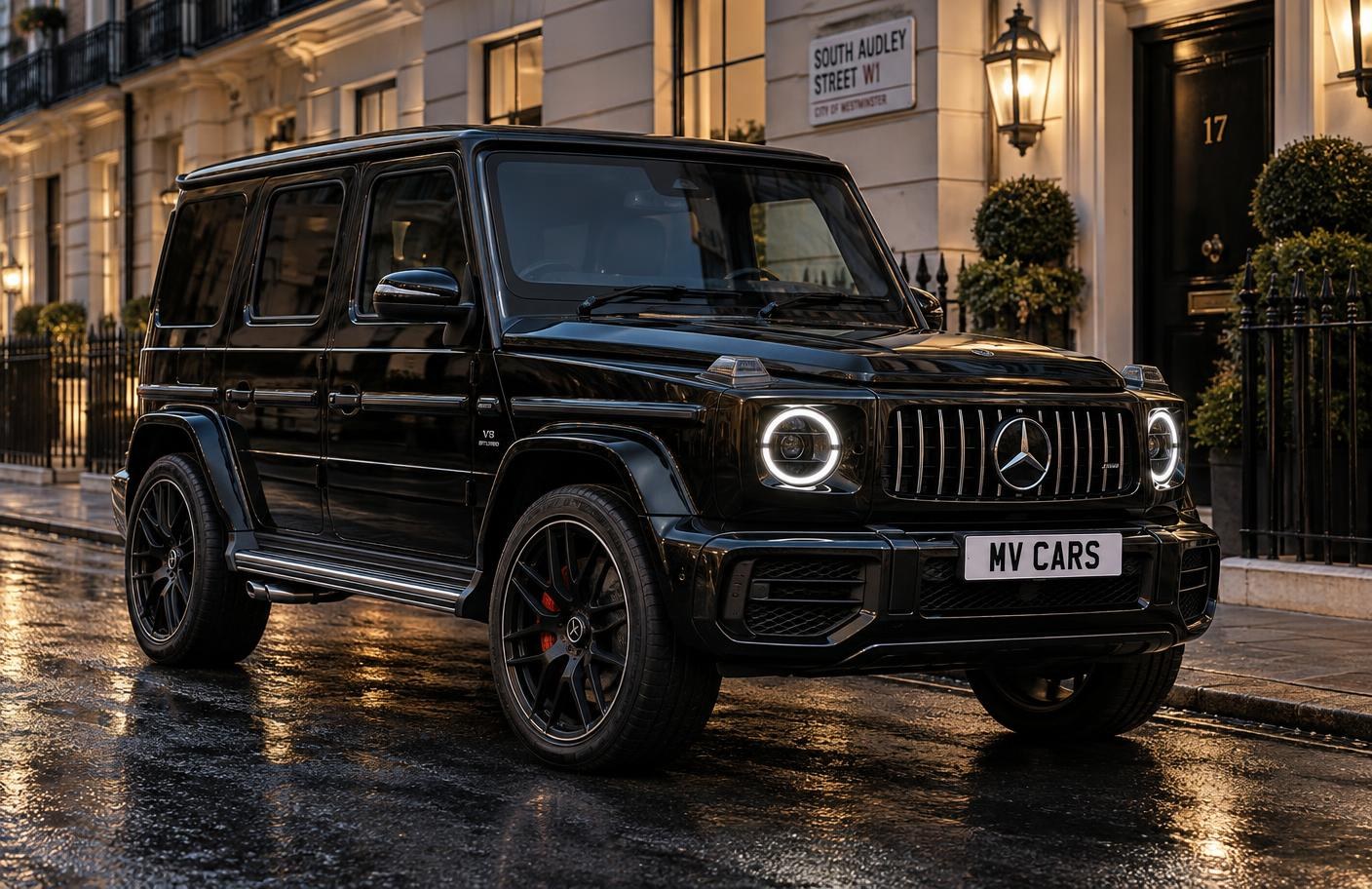 Mercedes-AMG G63 in Obsidian Black