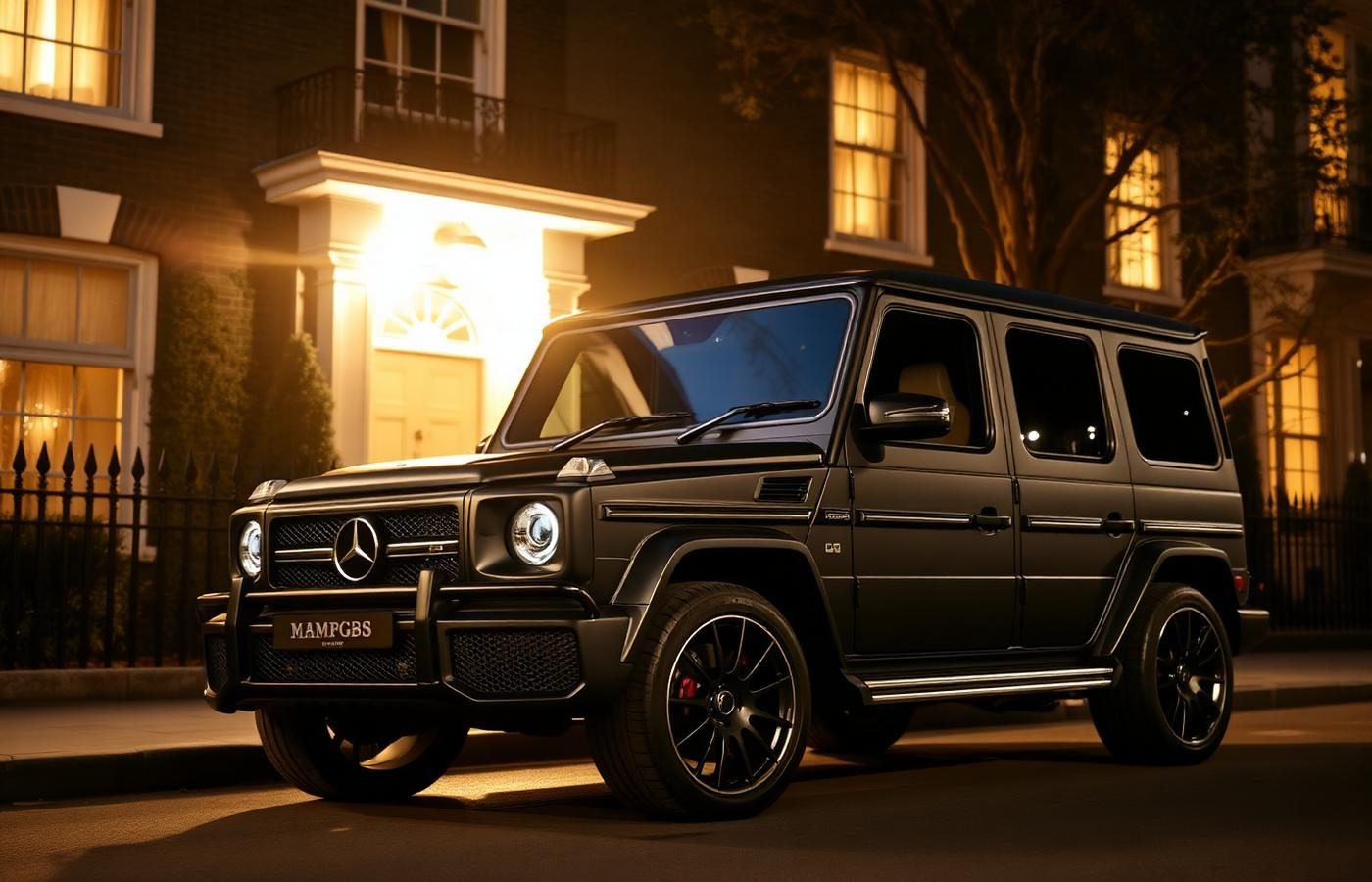 Mercedes-AMG G63 in Obsidian Black