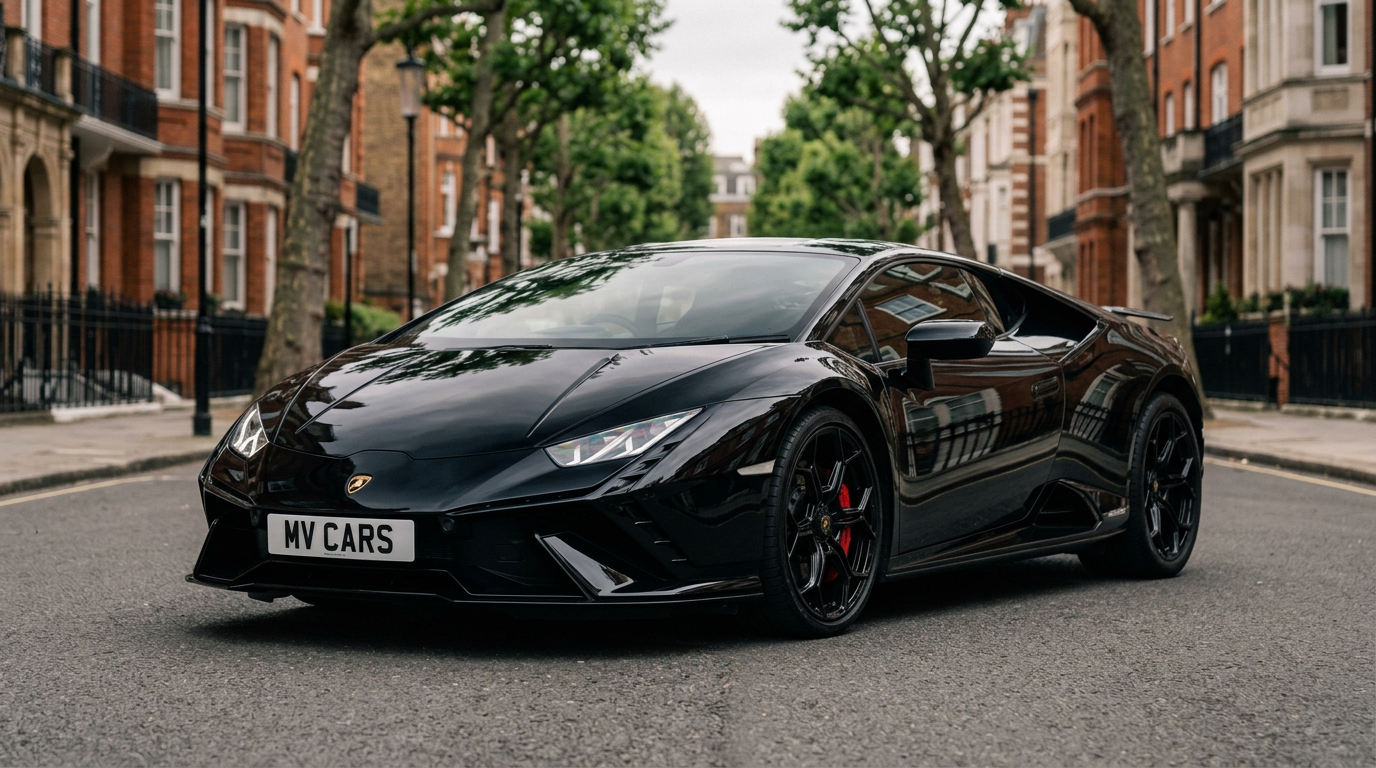 Lamborghini Huracán Tecnica in Nero Aldebaran