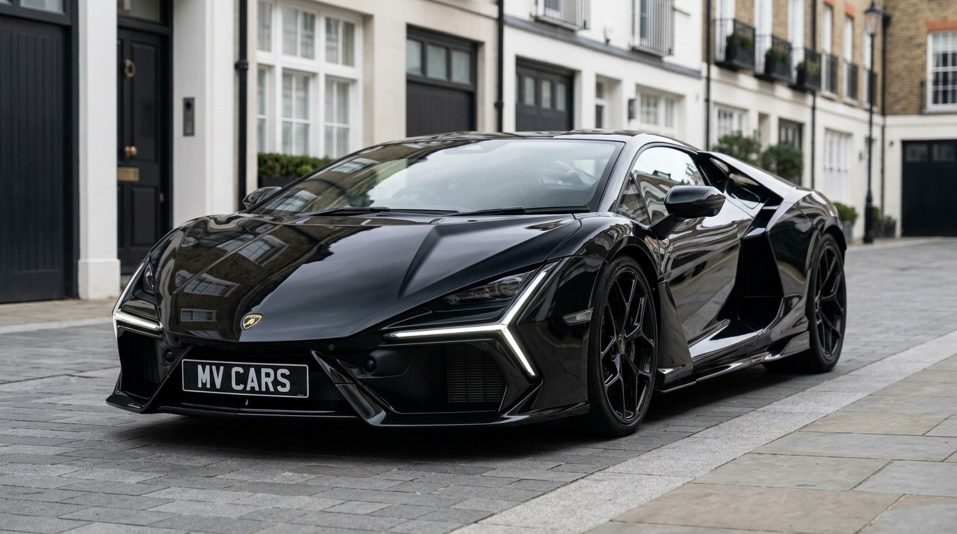 Lamborghini Revuelto in Nero Helene