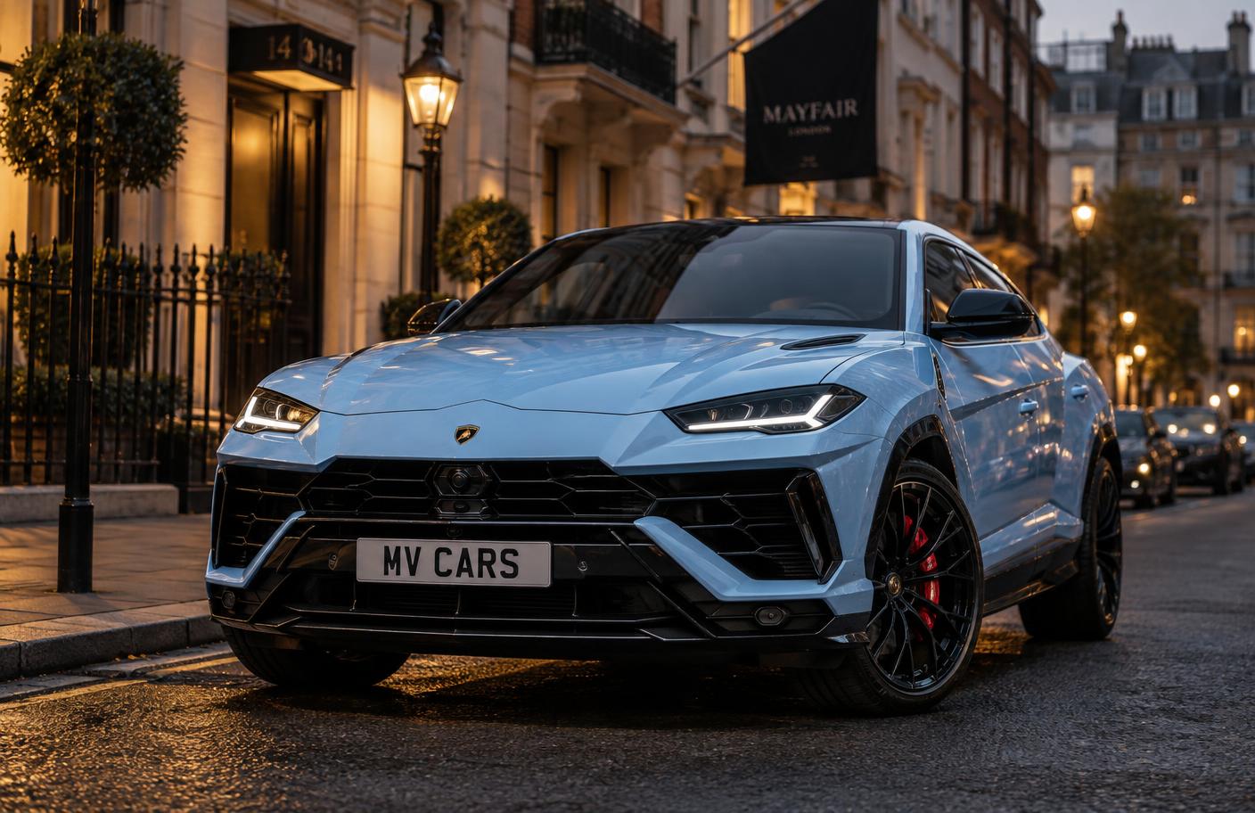 Lamborghini Urus Performante in Baby Blue