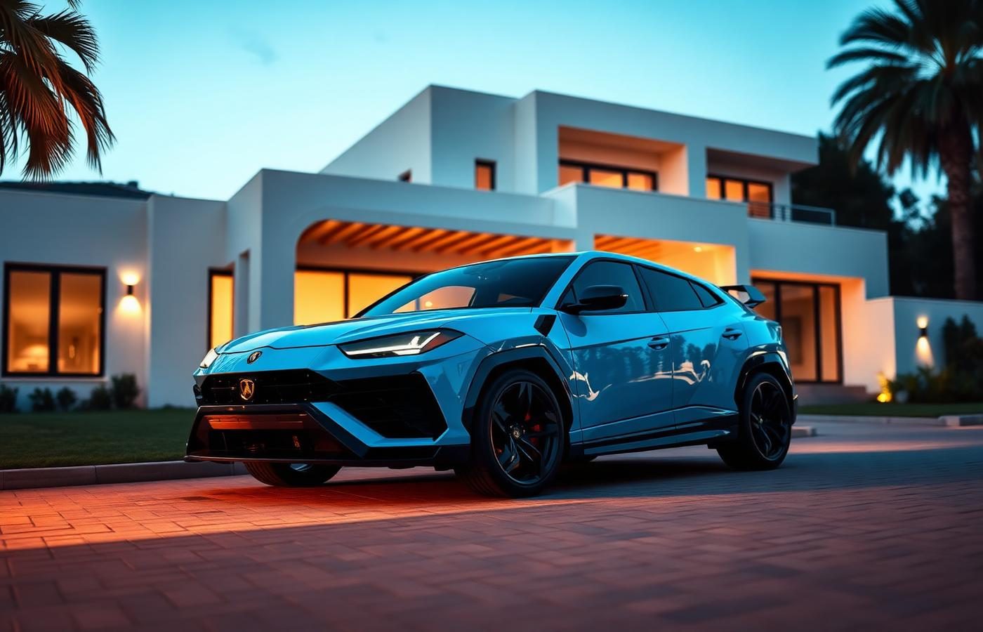 Lamborghini Urus Performante in Baby Blue